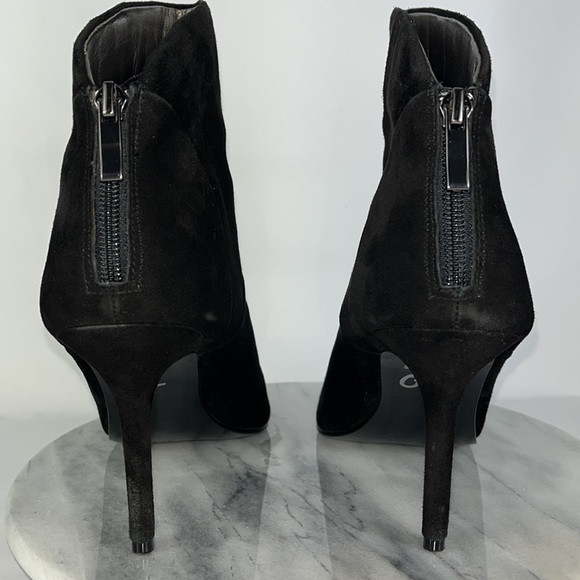 Audrey Brooke stilleto bootie Sz 10 Blk - Picture 3 of 9